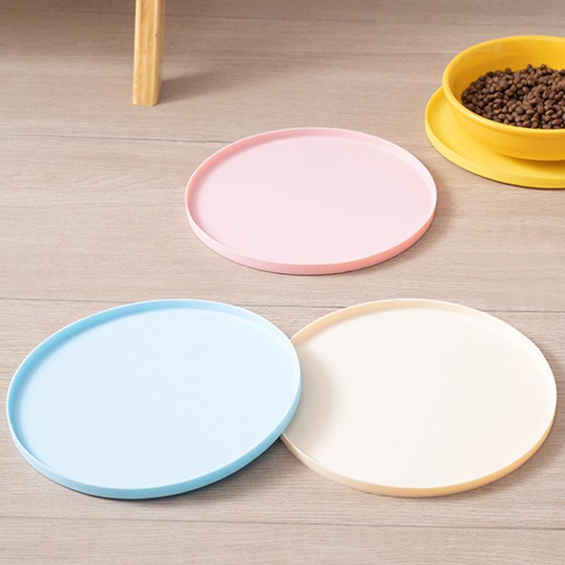Tappetino per Cibo per Animali in Silicone Antiscivolo Impermeabile Tappetino Alimentazione Facile da Pulire A Prova di Perdite Tappetino da Pranzo Stoviglie per Animali
