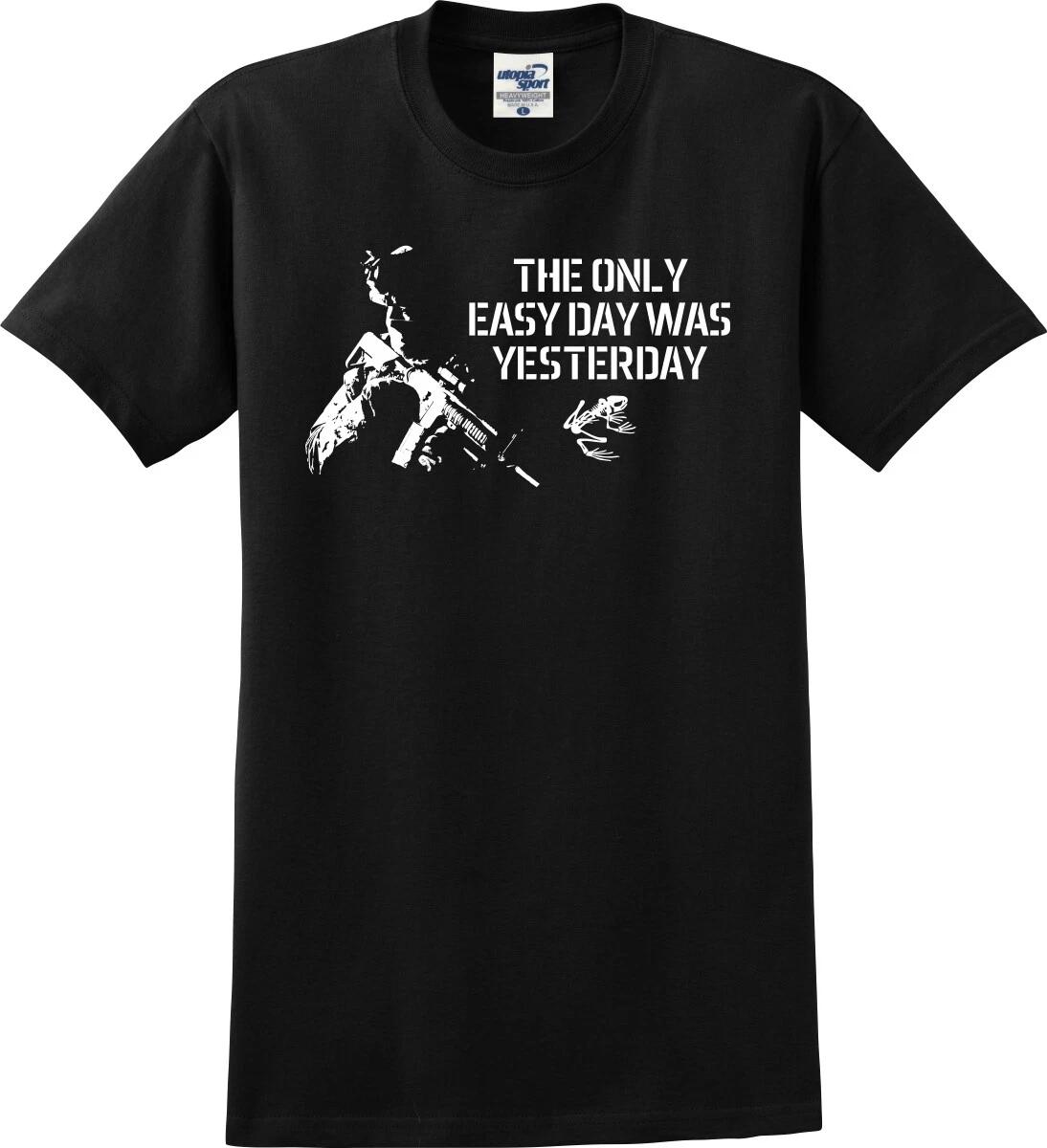 

The Only Easy Day was Yesterday Frogman Unisex T shirt (S-5X) L