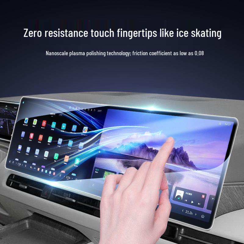 Tempered Glass Screen Protector for Weipai Gaoshan 8, 9 Car Navigation - Fits 25 Models.