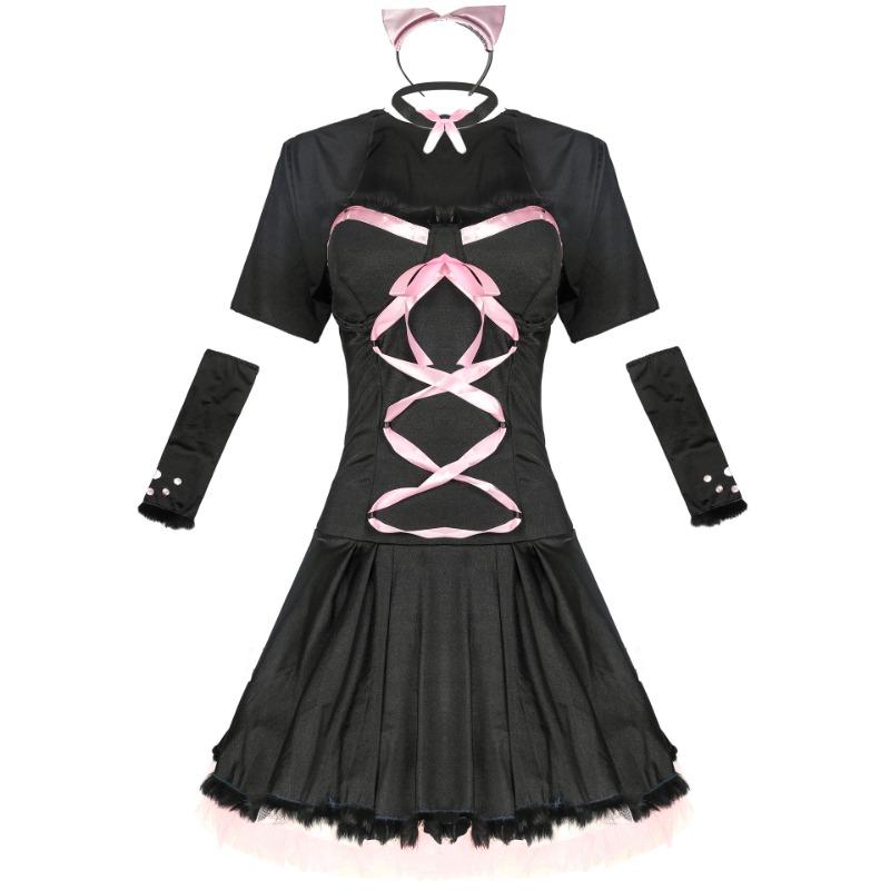 

Сексуальная одежда кошки для женщин, костюмы на Хэллоуин, игровая форма, одежда для косплея кошки-кролика Average code