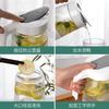 Large Capacity Glass Water Pitcher for Home Cold Juice Tea Infuser Set with Cups