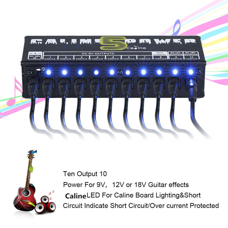 Buy Caline Cp 05 10 Ports Isolated Output Power Supply For Guitar Effect Pedals Gift At Affordable Prices Free Shipping Real Reviews With Photos Joom