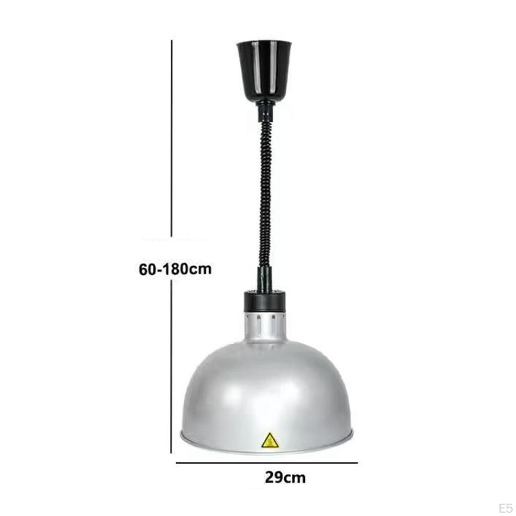 Buffet Warming Lamp Heating Adjustable Length 60-180cm Fried Food E27 Catering Heat