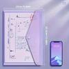 10Pcs A4 Transparent Plastic File Folders Waterproof Pp Document Storage Bags Student Test Papers & Office Organization Supplies