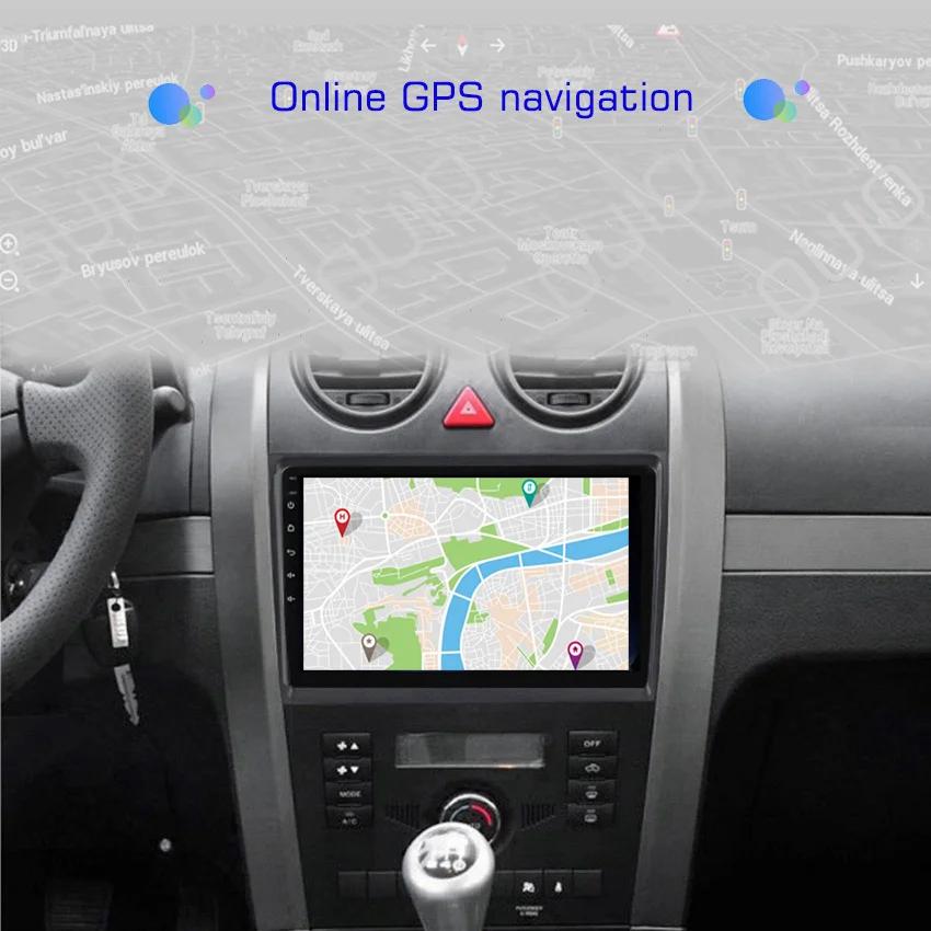 2din Automotive multimedia player stereo Carplay Auto GPS Navigation DSP BT NO DVD For Haval Hover Great Wall H3 H5 2011-2016