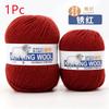 50g 100% Wool Yarn Pure Merino Thick Thread For Hand Knitting Scarf Sweater DIY Doll Woven Material