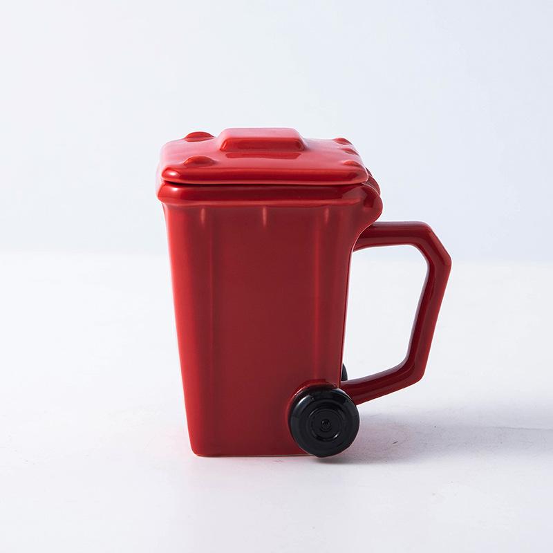 

400ml Ceramic 3D Cup Creative Fashioned for Drinking Bourbon Scotch Cocktails or Tea Whisky Porcelain Cup Handgrip Mug 400 ml