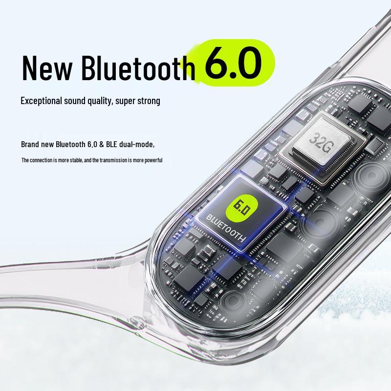 Langsdom AirSwim Neo Bone Conduction Open-Ear Bluetooth Headphones for Swimming, Running, and Cycling