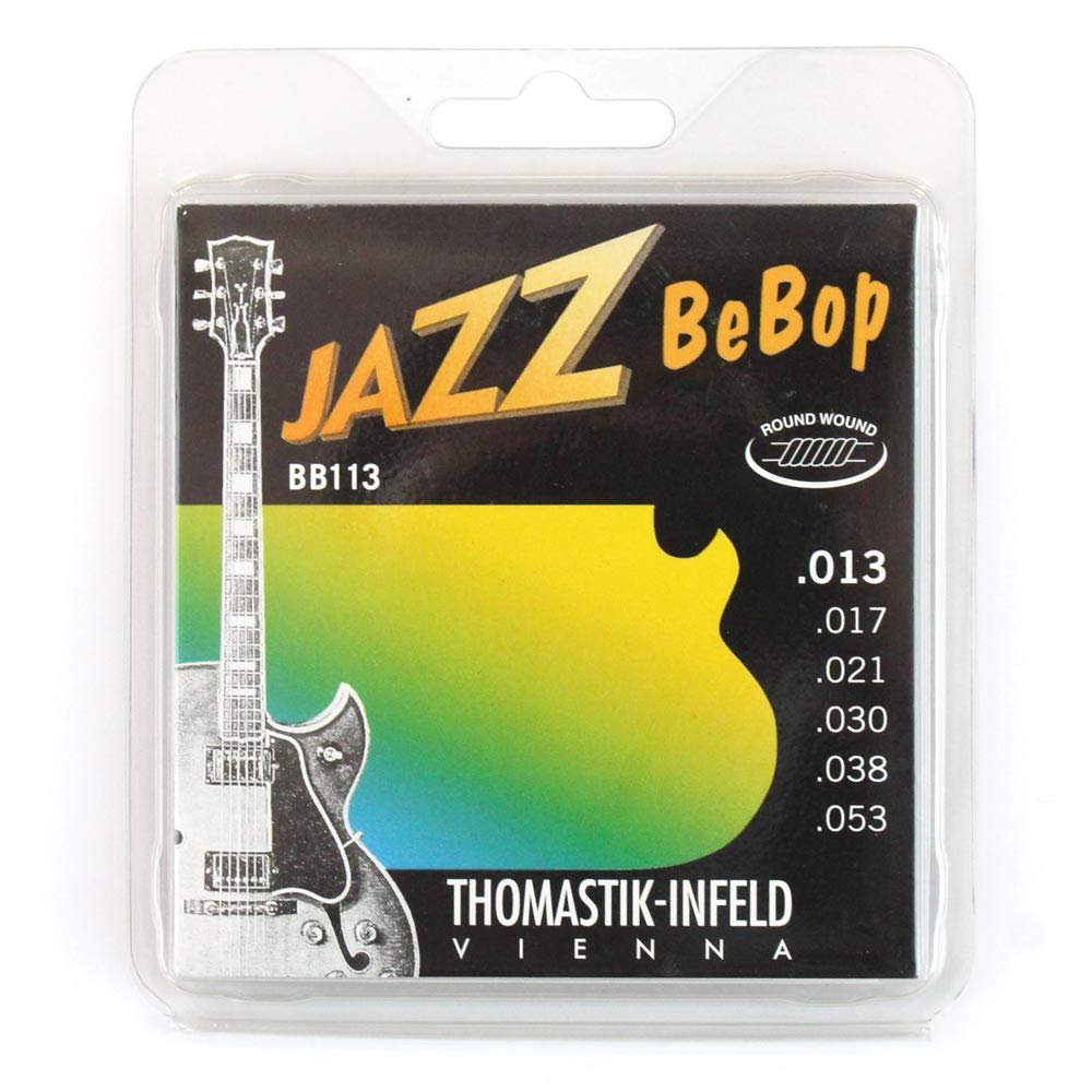 

Jazz Guitar BeBop Thomastik-Infeld Strings, Roundwound, (13-53), BB/113