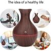 Humidifiers High Capacity Cool Mist Humidifier,for Bedroom,Babyroom, Living Room, Humidifiers (Dark Wooden Grain)