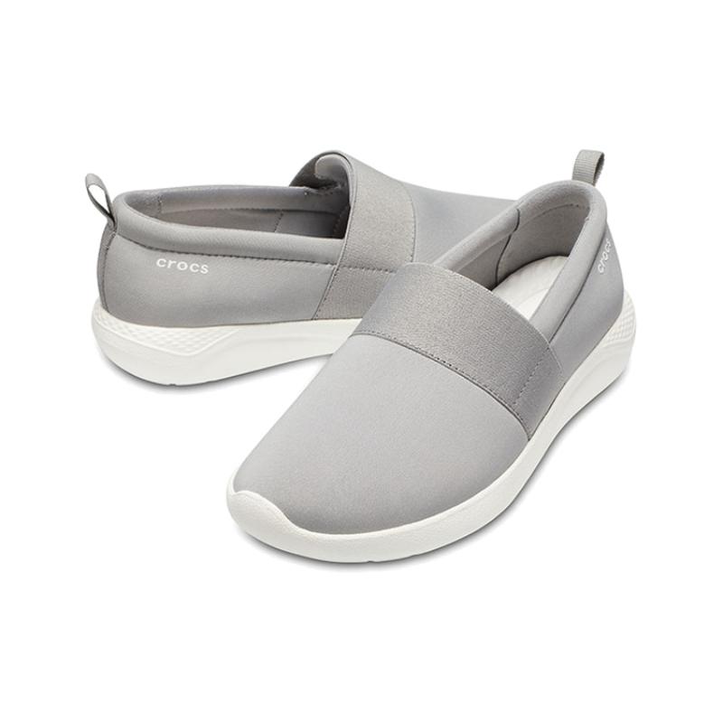 Crocs LiteRide Breathable And Wear resistant Low Top Casual Shoes Women's Gray
