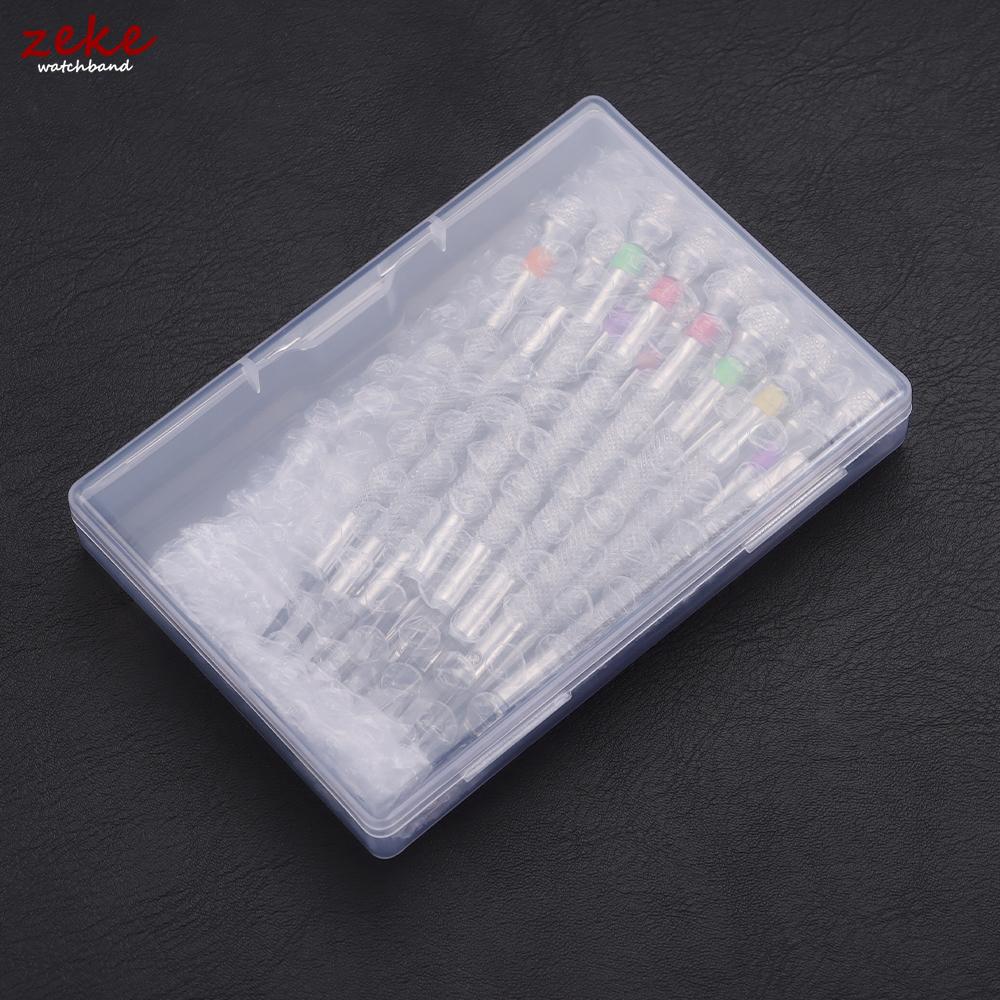 13pcs 0.6-2.0mm Precision Screwdriver Set for Watchmaker High Hardness Steel Micro Cross Repair Kit for Watches Glasses Jewelry
