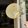 Chinese Ancient Style Fan Female Fan Embroidered Fan Embroidered Fan Suzhou Double Sided Embroidered Fan Commemorative Gift