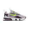 Nike Air Max 270 RT Air Cushion Cushioning Low Top Running Shoes Gray Purple Children Aged 3 7 Years Old BQ0102-010