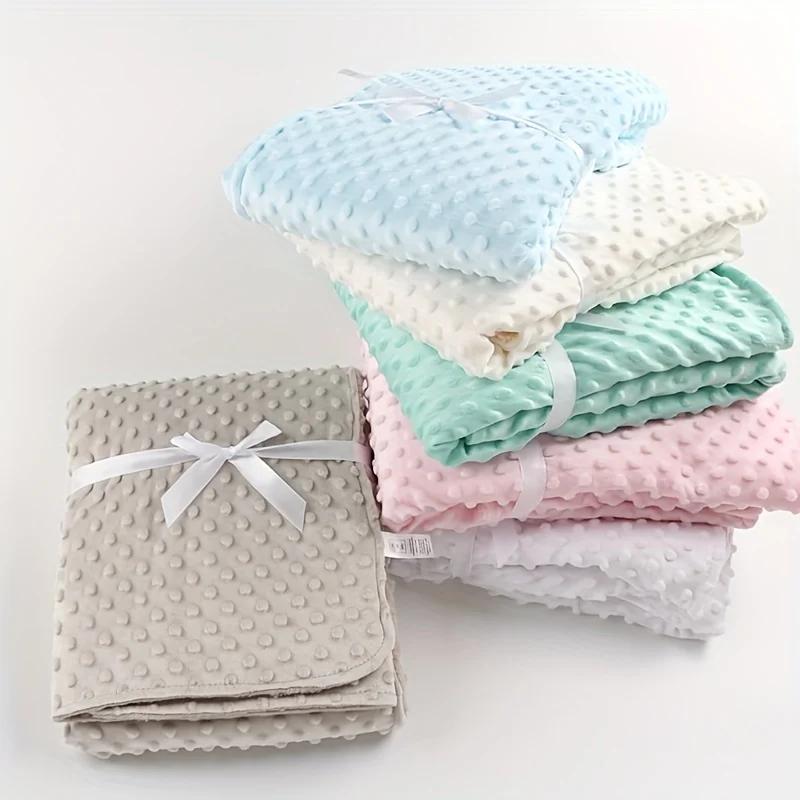 1pc Baby Bean Bag Blanket - Four Seasons Use Warm Soft Comfortable Soothing Security Blanket for Newborn Sleeping & Nap Time