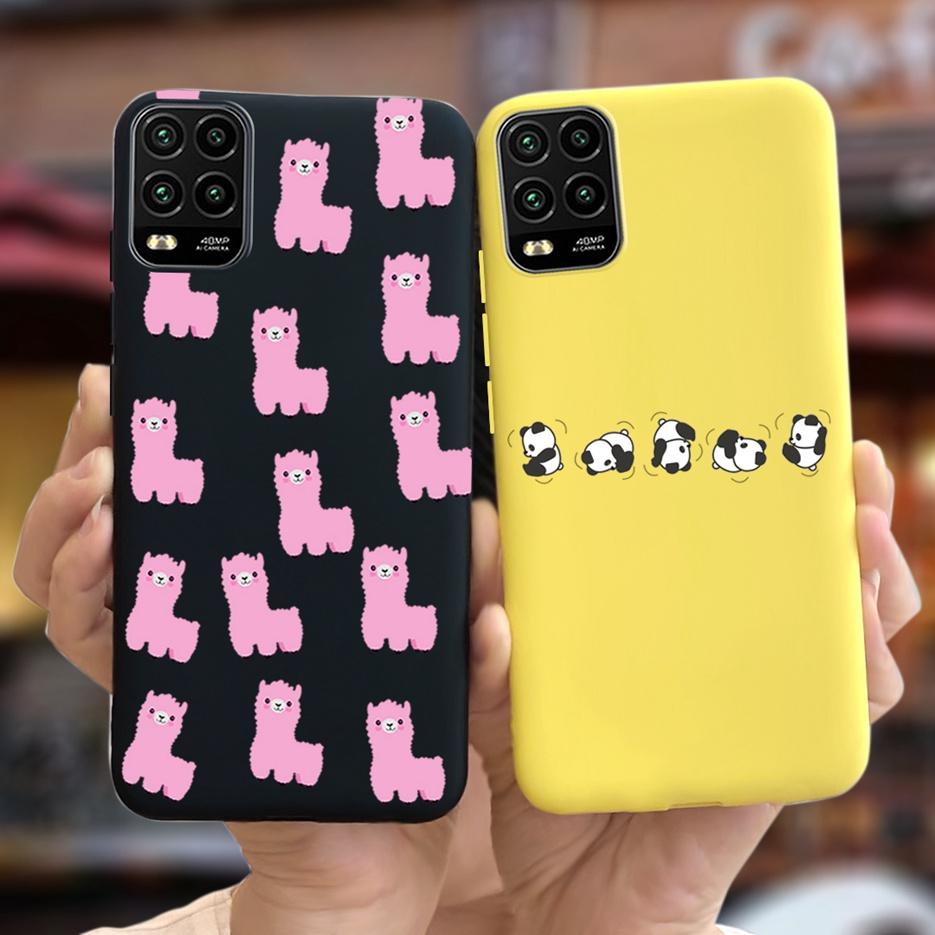 For Xiaomi Mi 10 Lite 5G Case Silicone Soft TPU Cute Cover 6.57'' Phone Cases For Xiaomi Mi10 Lite Zoom Mi 10Lite 10 Lite Fundas