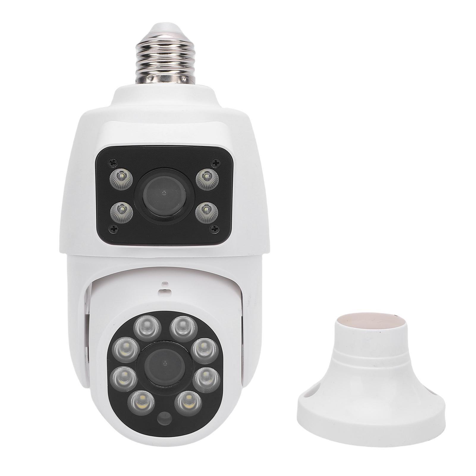 

Smart Indoor Pan Tilt Home Security Camera with 360° Panoramic View Dual Lens Motion Detection 2