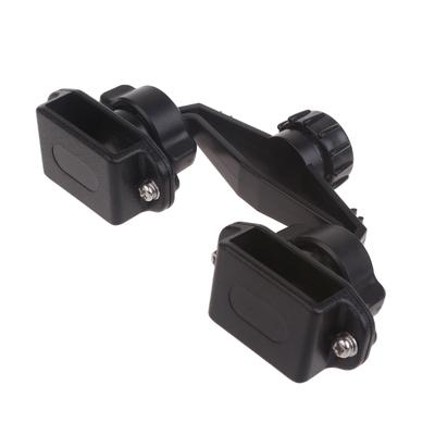 Versatile Vehicle Mount Hands Frees Communication Solution Durable ABS Clip Walkie Car Holder for Portable Radios