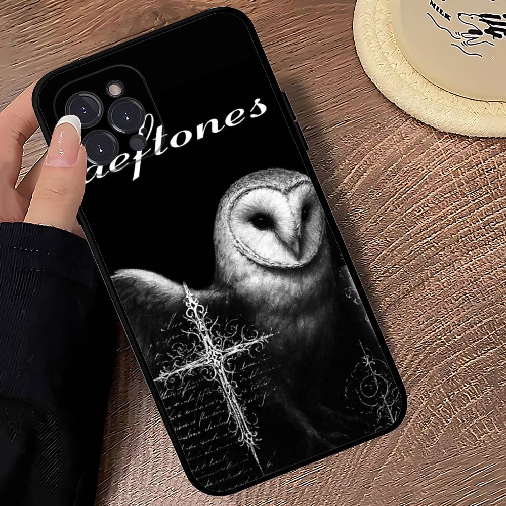 

Alternative Metal Band Deftones Phone Case For IPhone 16 15 14 13 12 11 17 Pro Max Simplicity Back TPU Soft Case iPhone 15 pro
