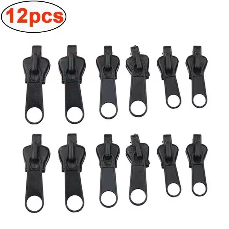 3 Sizes Universal Instant Fix Zipper Repair Kit Replacement Zip Slider Teeth Rescue Sewing Clothes Bag Zippers Tool Accessories