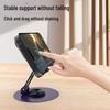 All-Metal Rotating Foldable Phone Stand for Live Broadcasts and Study