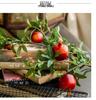 Prosperity Pomegranate Artificial Flower Arrangement for Living Room Decor - Realistic New Year Dried & Green Plant Ornament