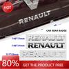 2026 Hot For Renault Hub Caps 3D ABS Car Letter Rear Tail Trunk Emblem Badge Sticker For Renault Megane 2 3 4 RS Grand Scenic Cl