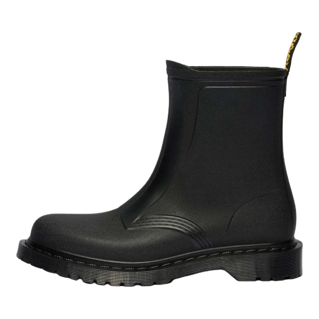 Dr. Martens 1460 PVC Waterproof Versatile Slip-On Rain Boots Unisex Rain Boots Black 41250001