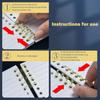 Oil Painting Loose-Leaf Notebook A5 80 Sheets Note Book Detachable Notepad Student Stationery Office Supplies