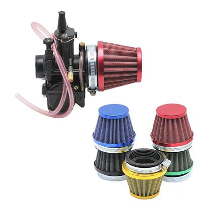 Pilzkopf Motorrad Luftfilter Bunter Fahrrad Kraftstofffilter Offroad Zubehör
