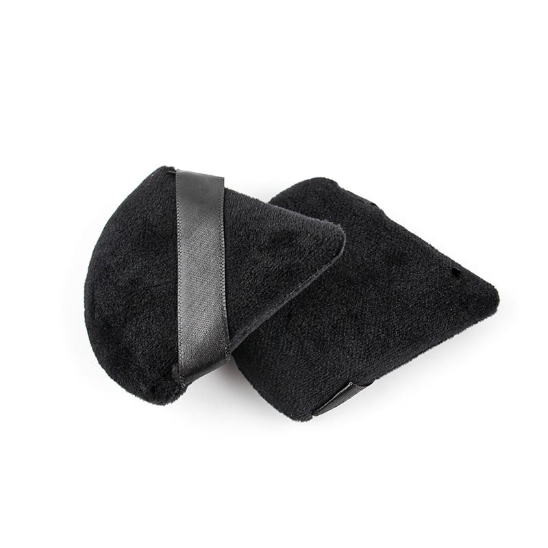 1/2/3/6Pcs Triangle Velvet Powder Puff Face Cosmetic Eye Beauty Makeup Tool Eco-friendly Reusable Sponge Washable Mini Powder Puff Accessorie