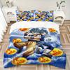 3pcs Dragon Ball Z Bedding Set. Soft and Comfortable with No Core Included (1x Duvet Cover + 2x Pillow Covers) Yy251009225