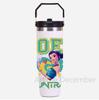 30Oz Anime K-Pop Large Capacity Portable Car Cup Stainless Steel Thermos Cup with Straw Handle Travel Sports Water Bottle Vacuum Flask