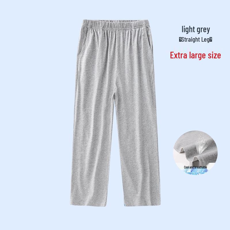 Kinder Sommer Baumwoll Sporthose - Jungen Marine & Mädchen Grau Mückendicht Eisseide Hose.