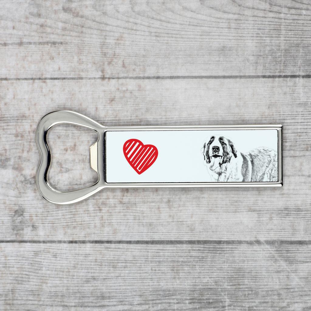 Bernardyn, Pies Św. Bernarda - Otwieracz Do Butelek Z Psem, Personalizowany Otwieracz Na Lodówkę, Wyjątkowy Upominek Dla Mężczyzny Marki Art-Dog