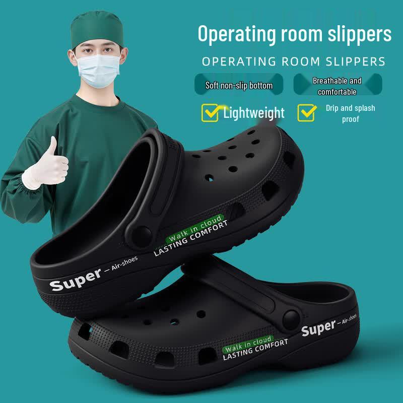 Grace Closed-Toe Surgical Clog Slippers