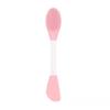 Dual-Sided Silicone Facial Cleansing and Massage Brush
