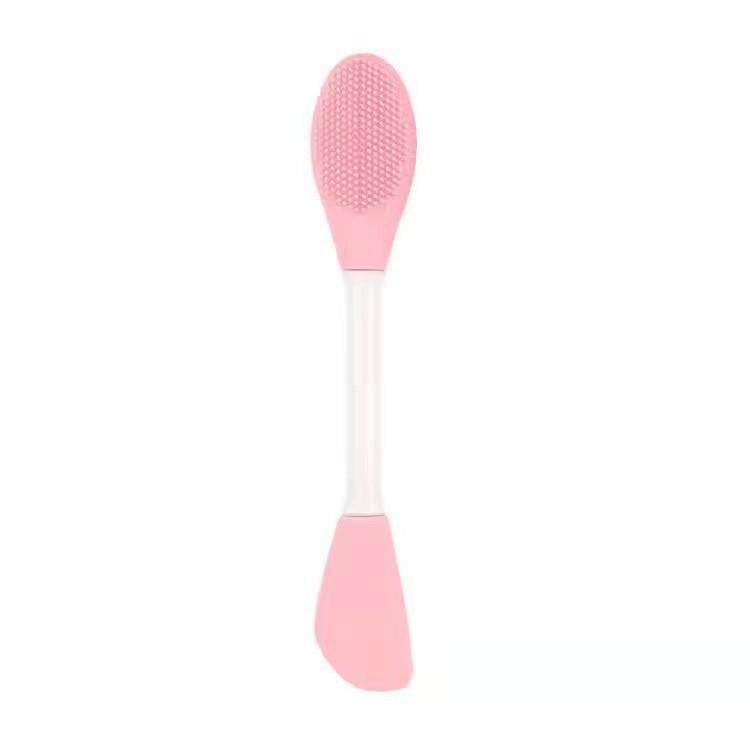 Dual-Sided Silicone Facial Cleansing and Massage Brush