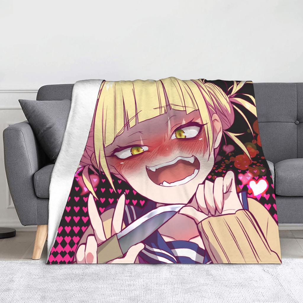 Hawks My Hero Academia Blanket Fleece Spring Autumn Portable Super Soft Throw Blankets for Bedding Bedroom Bedspread