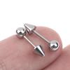 Demon Pointed Cone Cartilage Earring Punk Style Stud 316L Stainless Steel Fashion for Hip Hop Rock Parties