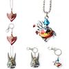 Genshin Impact Porte-clés Collier en alliage Tartaglia Xiao Accessoire Cosplay