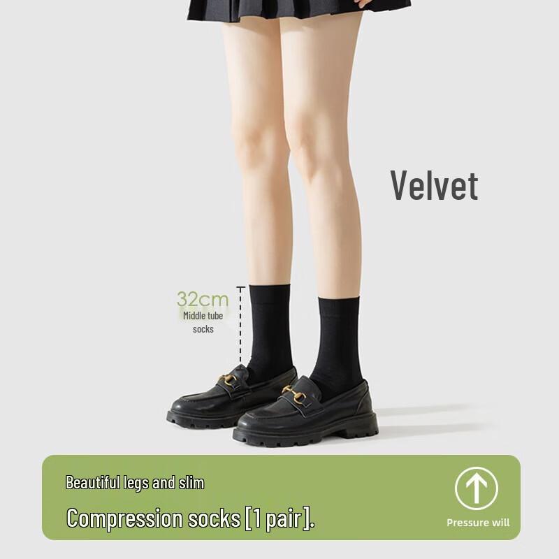 Naiqing Women s Velvet JK Socks