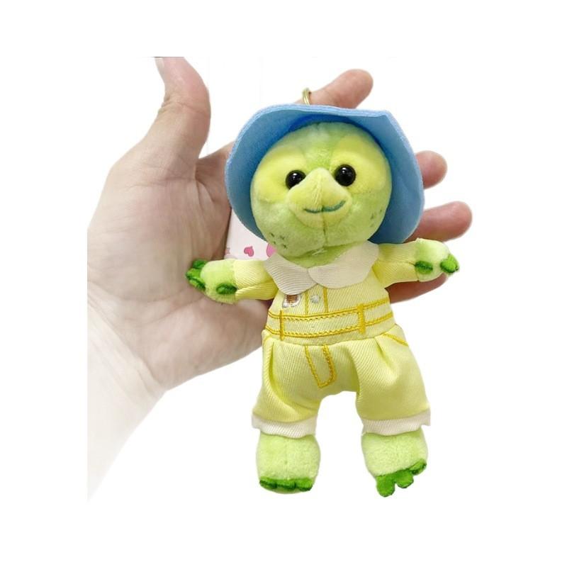 Adorable Plush Turtle Keychain Soft Pp Cotton Backpack Pendant Cute Green Tortoise