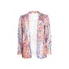 K2805 Colorful Print Casual Suit Jacket
