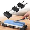 White Fused Alumina Sharpening Stone 1000/6000 In No-Slip Adjustable Sharpener Stone Holder Base