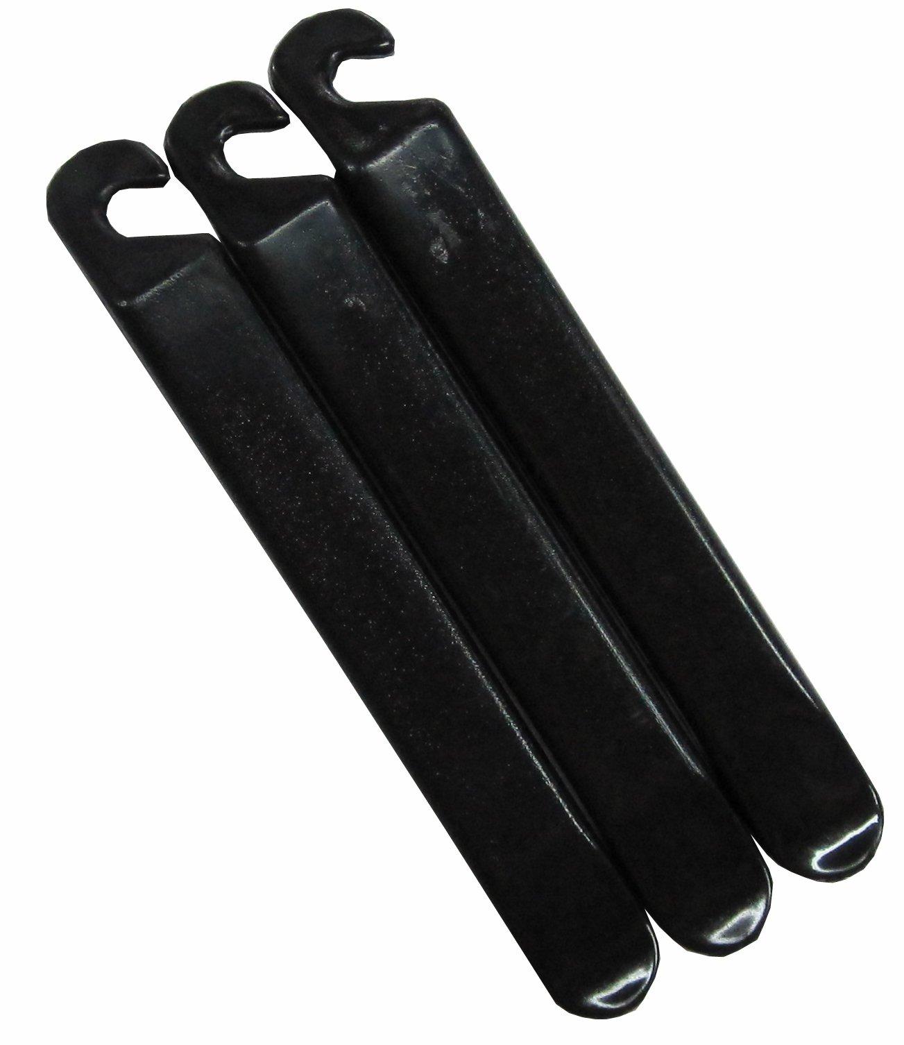 SAGISAKA Bicycle Resin Tire 30706 Tool, Levers, 3-Pack, Black, чёрный