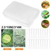 Plants Protection Net Garden Vegetables Insect Control Mesh with Nail Tear Resistance Greenhouse Anti-bird Mesh Fruit Care Cover