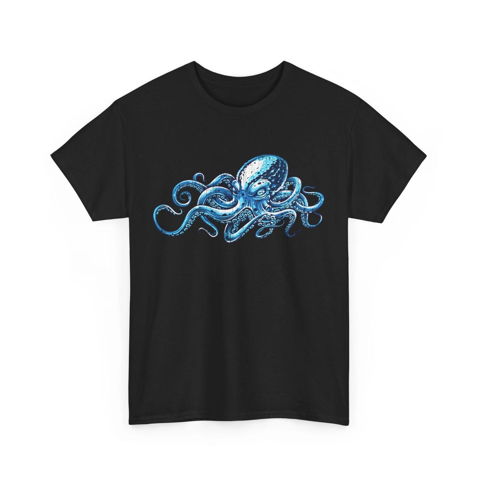 Octopus Shirt, Octopus Sea Animals Lovers Women Men T-shirt 3XL