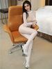 Hollow Out Bodysuits See Through Body Stocking Mesh Fishnet Garters Erotic Catsuit Open Crotch Pantyhose Sex Costumes Lingerie