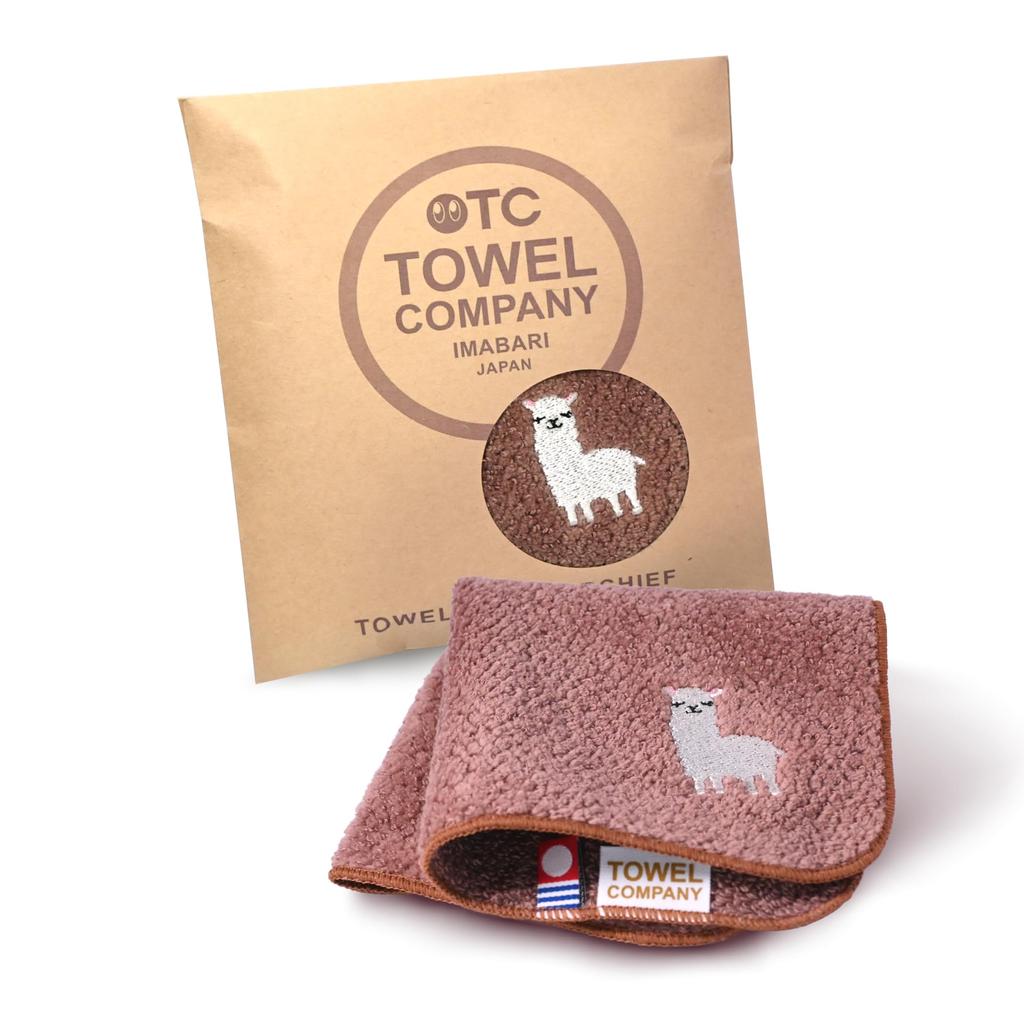 Imabari Havlu Şirketi Mendil 22x22cm Hediye [16 Türün Hepsi] Hayvan Geçidi Nakışı